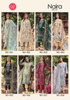Naira Vol 143 By Belliza Cotton Digital Embroidery Dress Material Wholesalers In Surat
